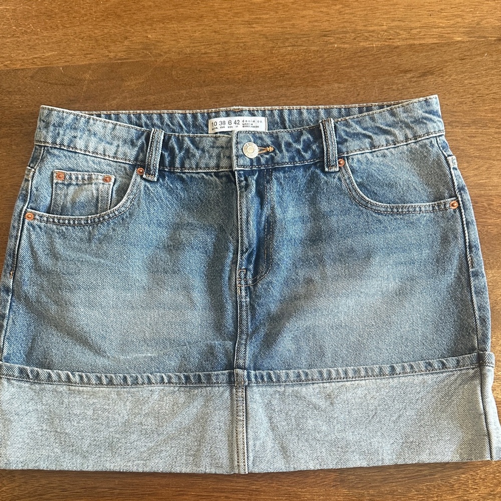 Stylish Denim Mini Skirt